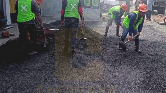 Pengaspalan HUB Parengan-Tuban Jawa Timur