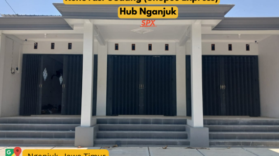 Renovasi Gudang (Shopee Express) Hub Nganjuk, Jawa Timur