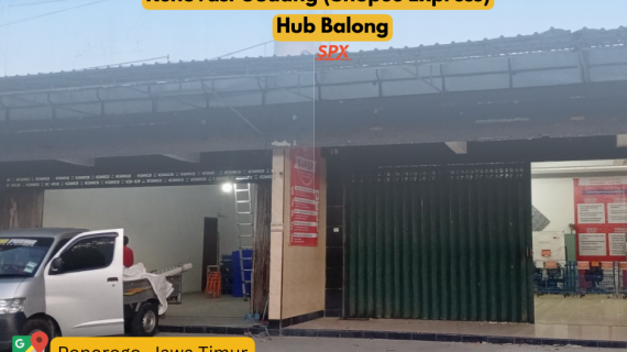 Renovasi Gudang (Shopee Express) Hub Balong, Jawa Timur