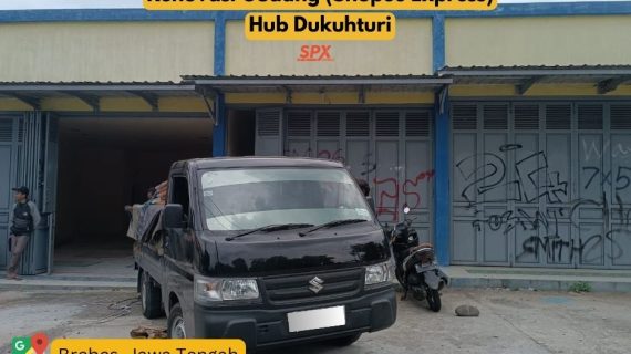 Renovasi Gudang (Shopee Express) Hub Dukuhturi, Jawa Tengah