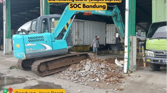 Renovasi Gudang (Shopee Express) SOC Bandung, Jawa Barat