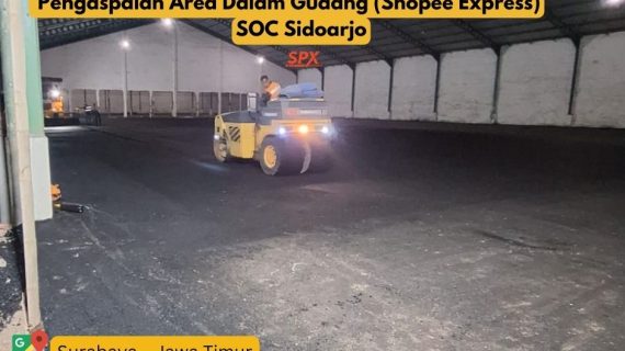 Renovasi Gudang (Shopee Express) SOC Sidoarjo, Jawa Timur.